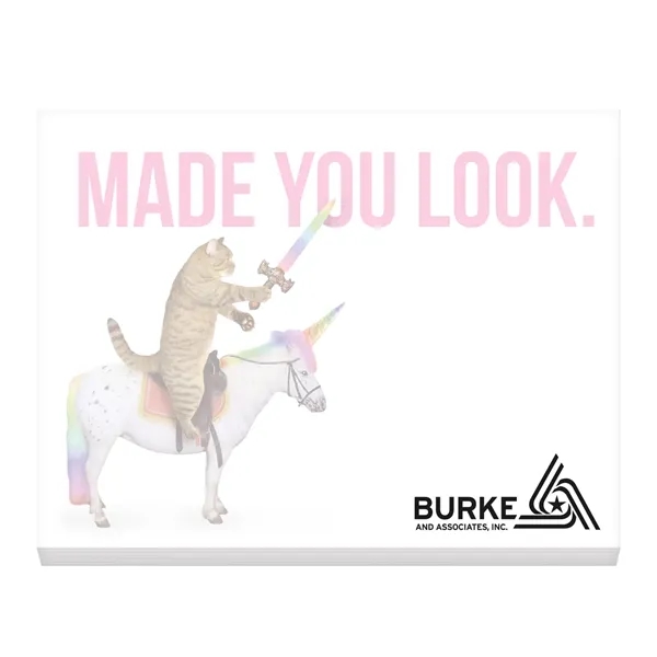 Souvenir® Sticky Note™ 4" x 3" Pad, 50 sheet... from ASI 40480 Koozie Group