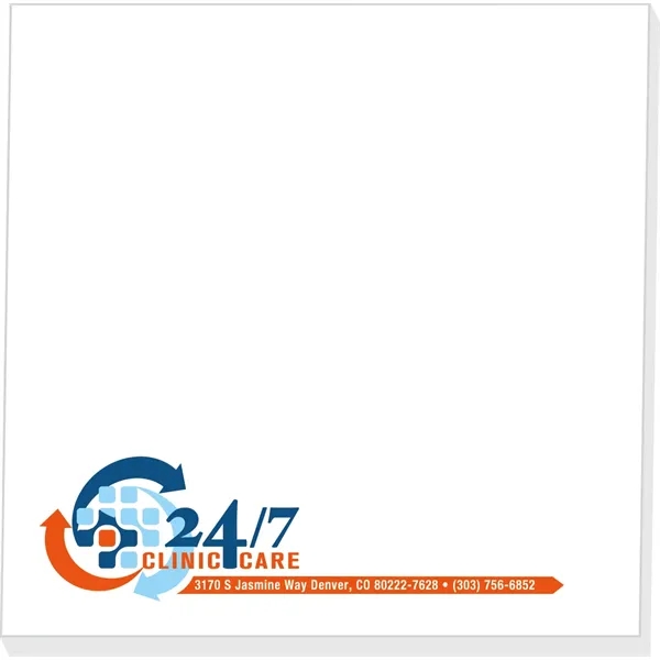 Souvenir® Sticky Note™ 4" x 4" Pad, 25 sheet... from ASI 40480 Koozie Group