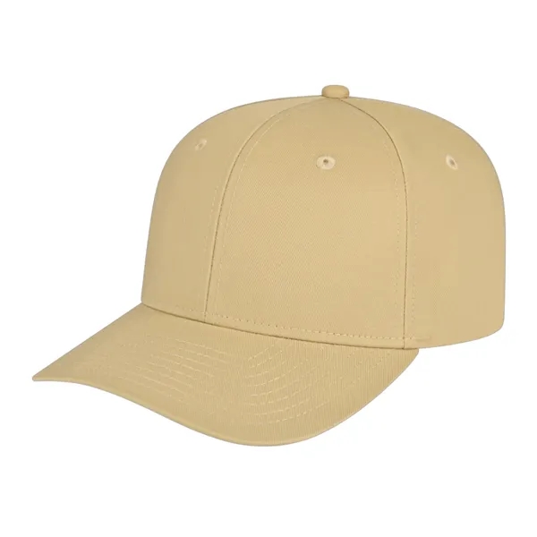 Mid profile structured cotton and polyester cap with adjustable snapback closure.... from ASI 43792 Cap America Inc