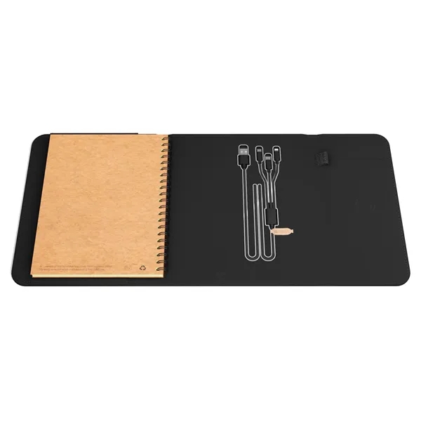 SCX Design™ Wireless Charging Notebook A5 with Power Bank...... from ASI 40480 Koozie Group