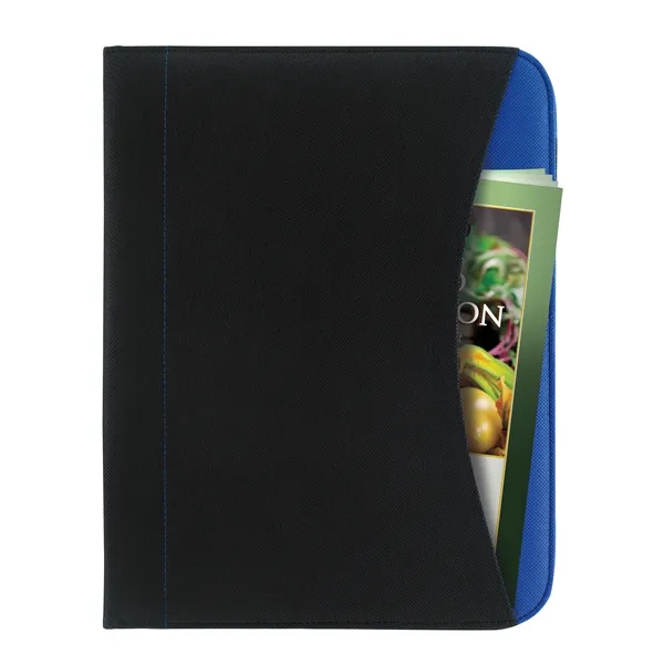 Non-Woven Curve Padfolio... from ASI 40480 Koozie Group / Norwood
