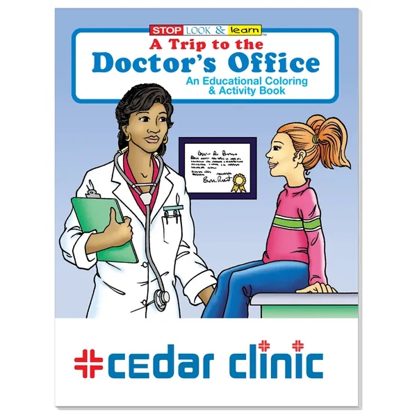Coloring Book: A Trip to the Doctor's Office... from ASI 40480 Koozie Group