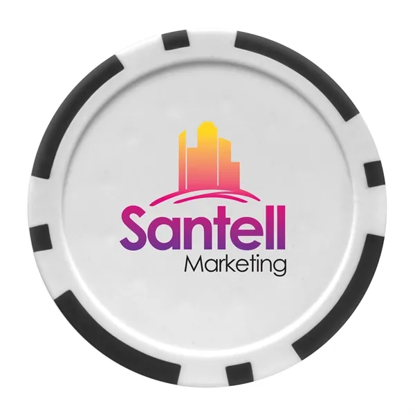 1-Ball 5-Tee Par Pack w/Poker Chip Ball Marker... from ASI 40480 Koozie Group