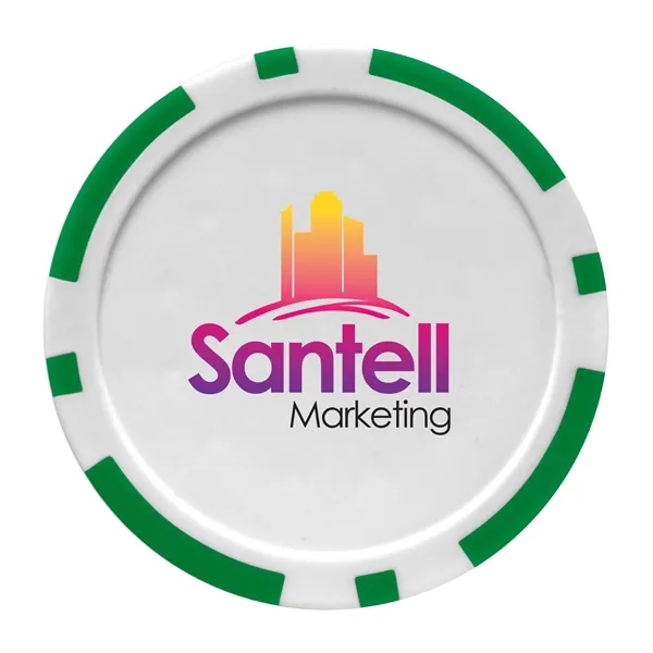 1-Ball 5-Tee Par Pack w/Poker Chip Ball Marker... from ASI 40480 Koozie Group