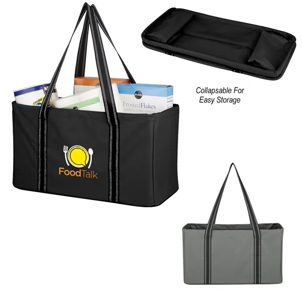Collapsible trunk organizer made of 600 denier polyester with 32" carrying... from ASI 61125 Hit Promotional Products / Hit®