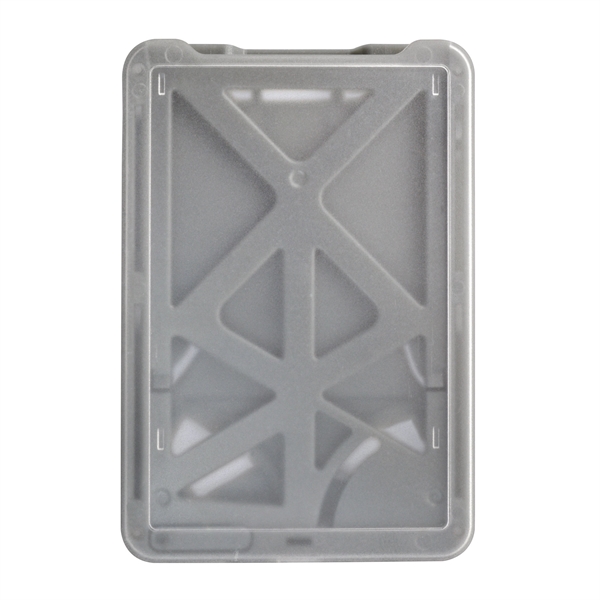 Durable, rigid plastic credit-card-size badge holders protect smart cards from bending.... from ASI 79898 Promovision / PROMOVISION