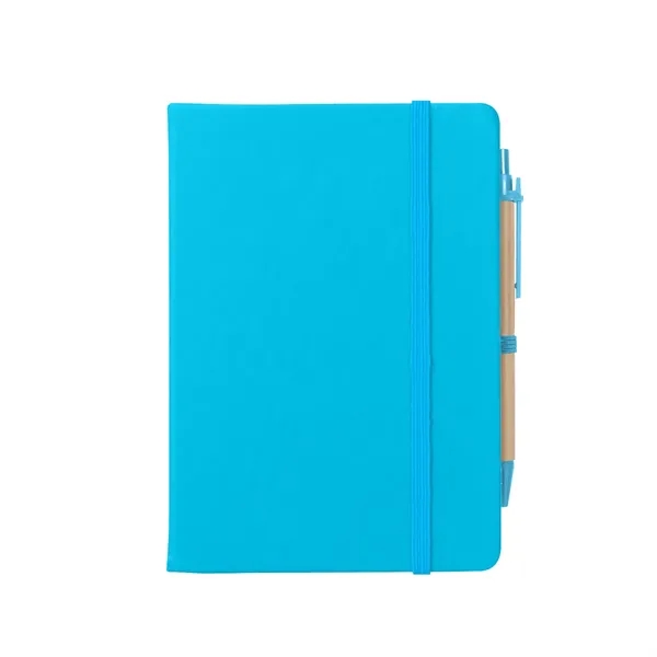 Notebook with 80 lined pages, matching pen, sticky notes, sticky flags... from ASI 61125 Hit Promotional Products / Hit®
