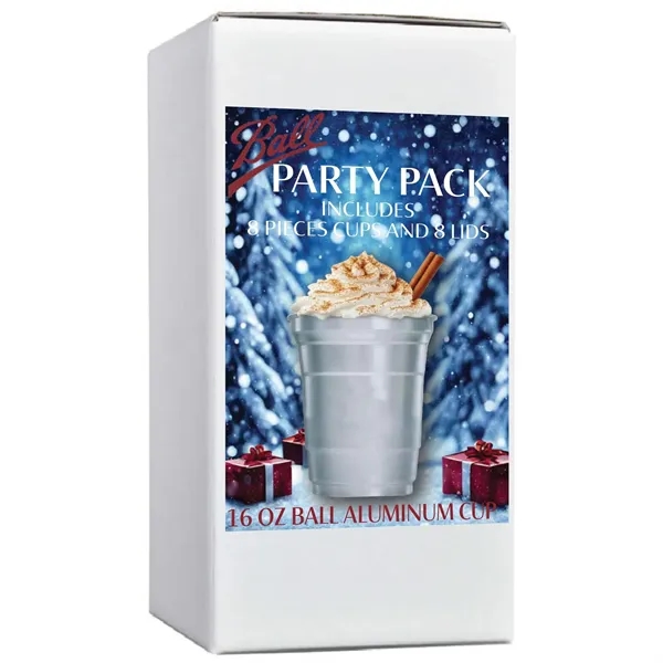 16oz Ball Aluminum Cup PARTY PACK... from ASI 80060 VisionUSA
