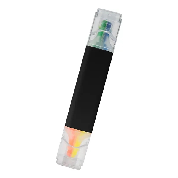 Dual end, chisel-tip highlighter with 2 colors on each end.... from ASI 61125 Hit Promotional Products / Hit®