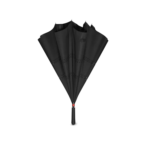 54" arc 190T Pongee and fiberglass inversion umbrella with rubberized polypropylene... from ASI 79530 Prime Line