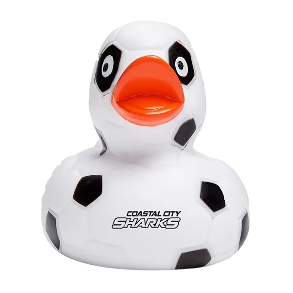 Soccer Ball Rubber Duck... from ASI 79530 Prime Line