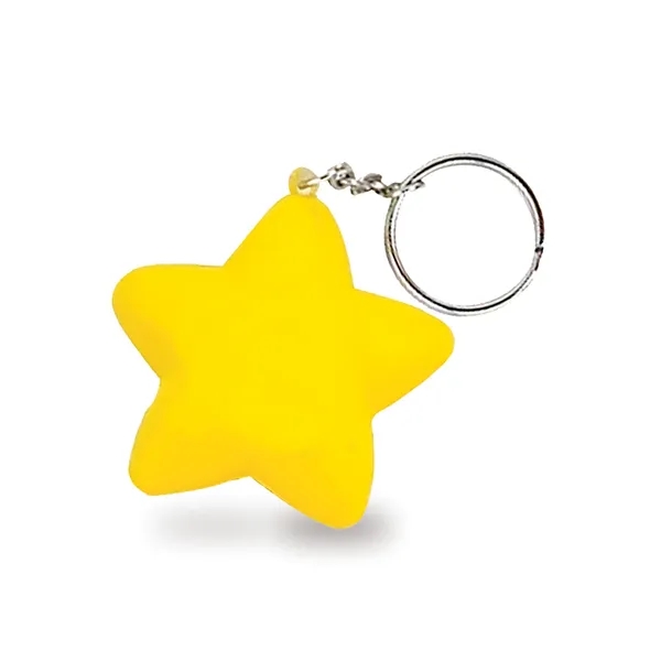 Star Shape Stress Ball Keychain... from ASI 79530 Prime Line