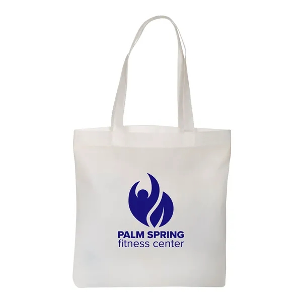 Eco-friendly non-woven tote bag with 22" handles and customization options.... from ASI 79530 Prime Line