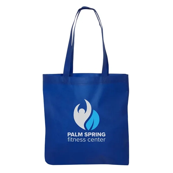 Eco-friendly non-woven tote bag with 22" handles and customization options.... from ASI 79530 Prime Line