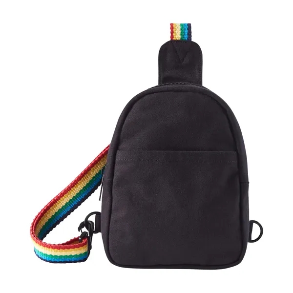 b.free Rainbow Pride Recycled Cotton Crossbody...... from ASI 79530 Prime Line