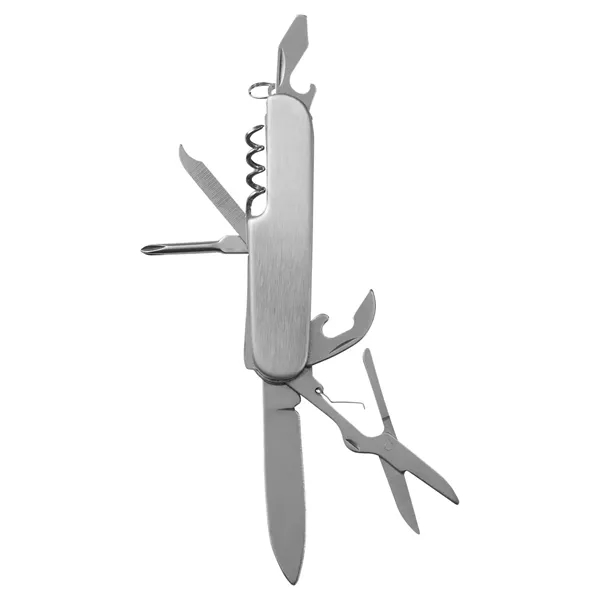 Pocket knife with knife, nail file, scissors, can opener, bottle opener,... from ASI 79530 Prime Line