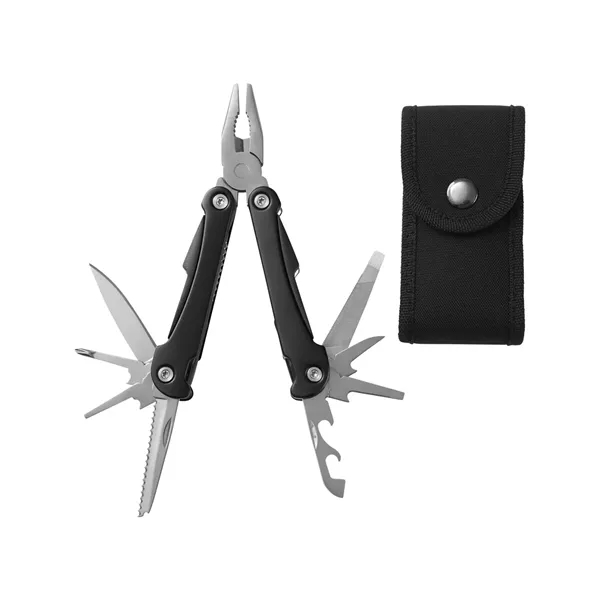 Multi-tool with needle nose pliers, pipe grip, wire cutter, flat screwdriver,... from ASI 79530 Prime Line