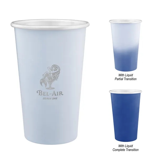 15 oz. recycled aluminum cup that changed color with ice cold... from ASI 61125 Hit Promotional Products / Hit®