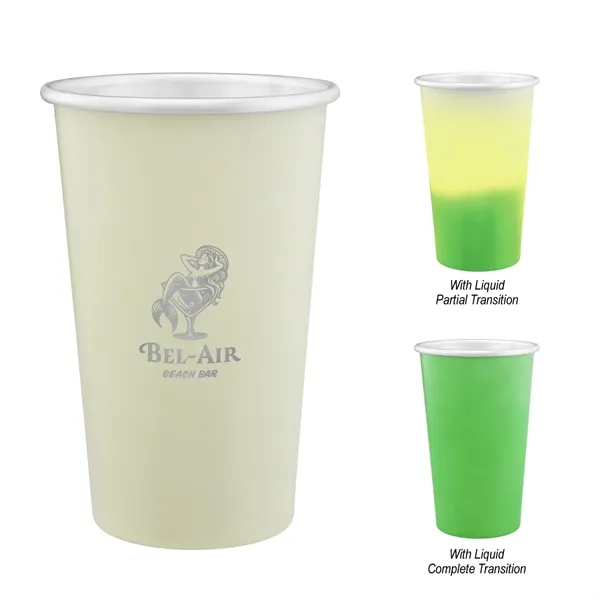 15 oz. recycled aluminum cup that changed color with ice cold... from ASI 61125 Hit Promotional Products / Hit®