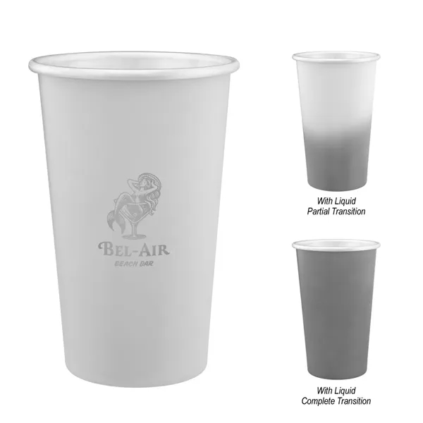 15 oz. recycled aluminum cup that changed color with ice cold... from ASI 61125 Hit Promotional Products / Hit®