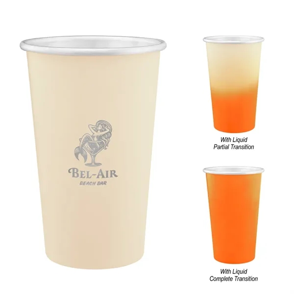 15 oz. recycled aluminum cup that changed color with ice cold... from ASI 61125 Hit Promotional Products / Hit®