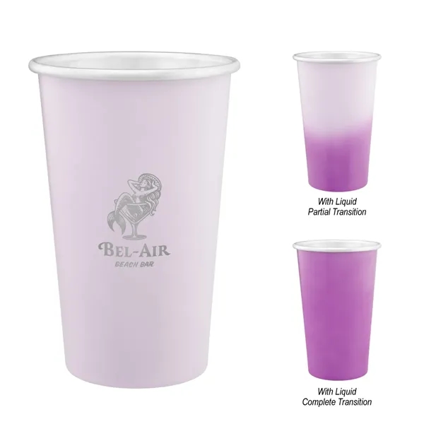 15 oz. recycled aluminum cup that changed color with ice cold... from ASI 61125 Hit Promotional Products / Hit®