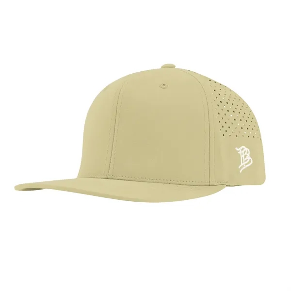 6 panel performance cap with moisture-wicking material and adjustable plastic snap... from ASI 61125 Hit Promotional Products / Hit®