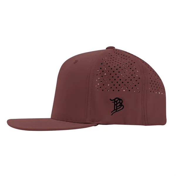 6 panel performance cap with moisture-wicking material and adjustable plastic snap... from ASI 61125 Hit Promotional Products / Hit®