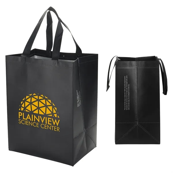 75GSM Recycled Non-Woven Polypropylene Heat-Sealed Insulated Tote... from ASI 36730 Ariel Premium Supply Inc