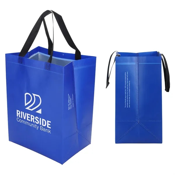 75GSM Recycled Non-Woven Polypropylene Heat-Sealed Insulated Tote... from ASI 36730 Ariel Premium Supply Inc