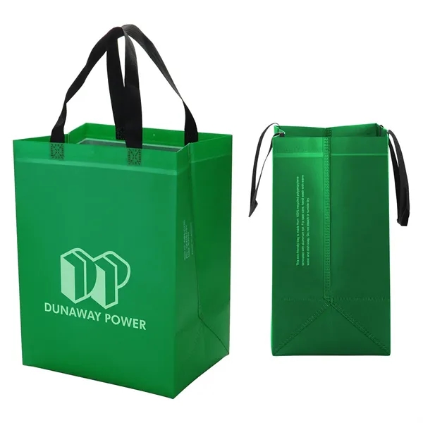 75GSM Recycled Non-Woven Polypropylene Heat-Sealed Insulated Tote... from ASI 36730 Ariel Premium Supply Inc