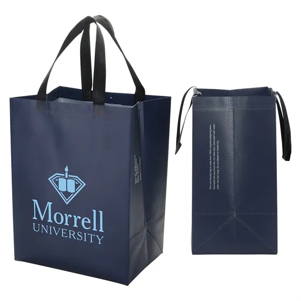 75GSM Recycled Non-Woven Polypropylene Heat-Sealed Insulated Tote... from ASI 36730 Ariel Premium Supply Inc