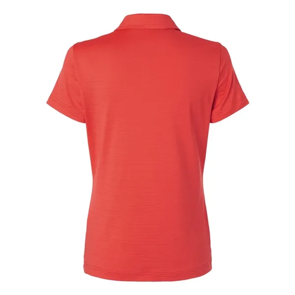 Adidas Women's Textured Stripe Polo... from ASI 84358 S&S Activewear