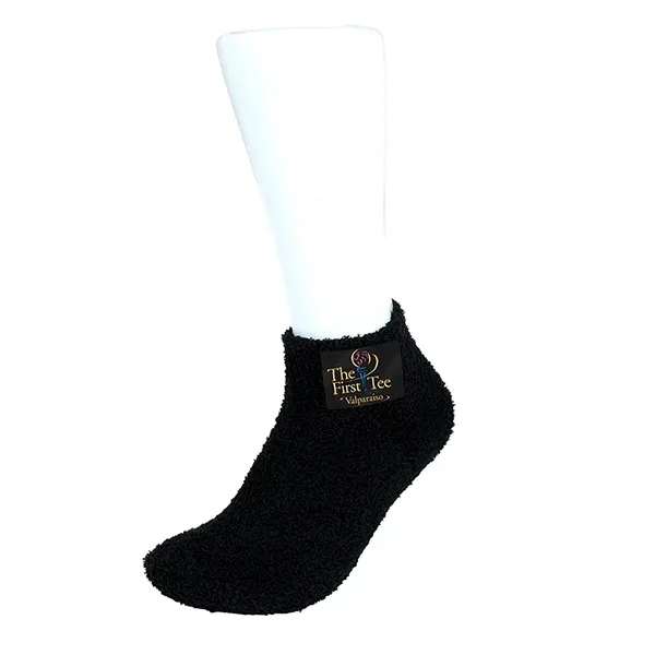 Fuzzy polyester and elastane socks in assorted colors.... from ASI 62660 Innovation Line