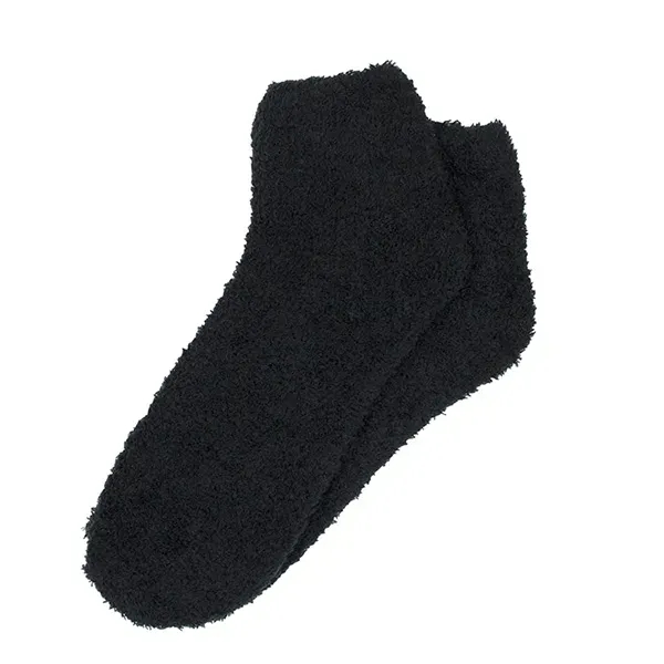 Fuzzy polyester and elastane socks in assorted colors.... from ASI 62660 Innovation Line