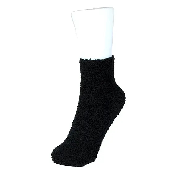 Fuzzy polyester and elastane socks in assorted colors.... from ASI 62660 Innovation Line
