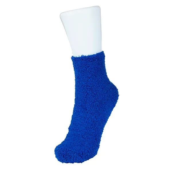 Fuzzy polyester and elastane socks in assorted colors.... from ASI 62660 Innovation Line
