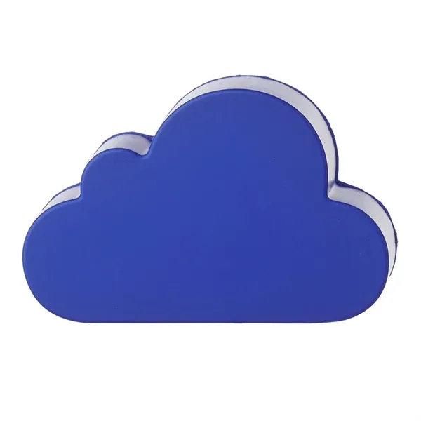 Cloudshape stress relief toy plus 1 color silkscreen imprint on 1... from ASI 37218 Athena Promo (tm)