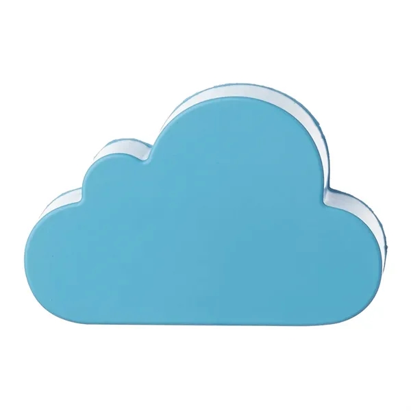 Cloudshape stress relief toy plus 1 color silkscreen imprint on 1... from ASI 37218 Athena Promo (tm)