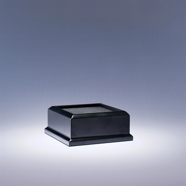 Prestige non-lighted base made of black lacquered wood for enhanced stature.... from ASI 62985 J. Charles