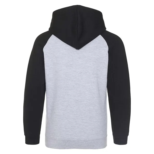 Just Hoods Baseball Hooded Sweatshirt... from ASI 84358 S&S Activewear