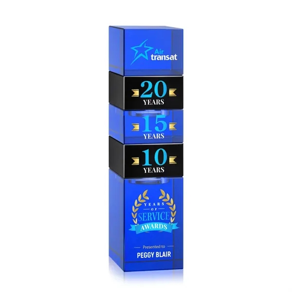 The Optical Crystal Tofino Stacker VividPrint™ Award features a unique stackable... from ASI 84592 St Regis Group / St Regis