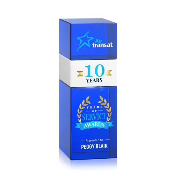 The Optical Crystal Tofino Stacker VividPrint™ Award features a unique stackable... from ASI 84592 St Regis Group / St Regis