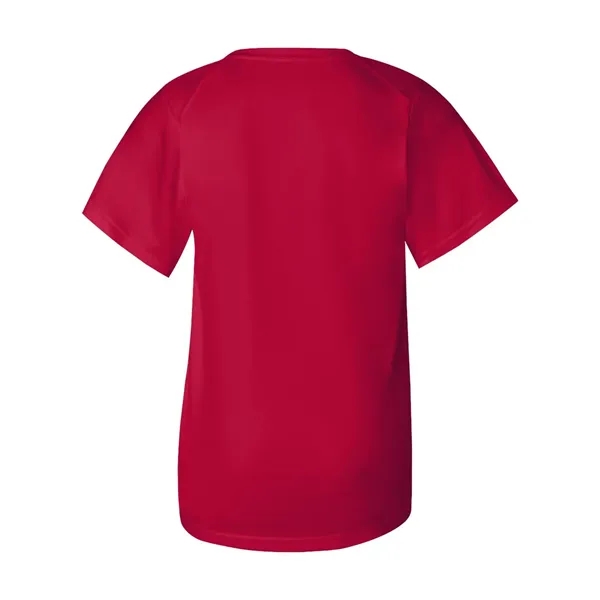 Youth short sleeve t-shirt with sport shoulders. Blank product.... from ASI 84358 S&S Activewear