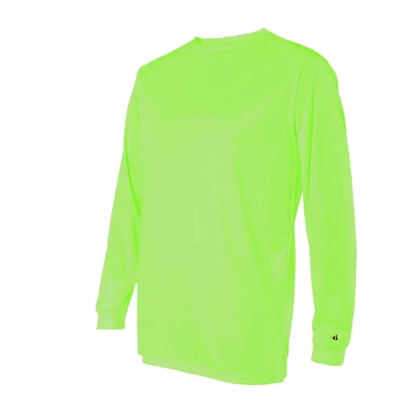 Long sleeve t-shirt with moisture managing. Blank product.... from ASI 84358 S&S Activewear