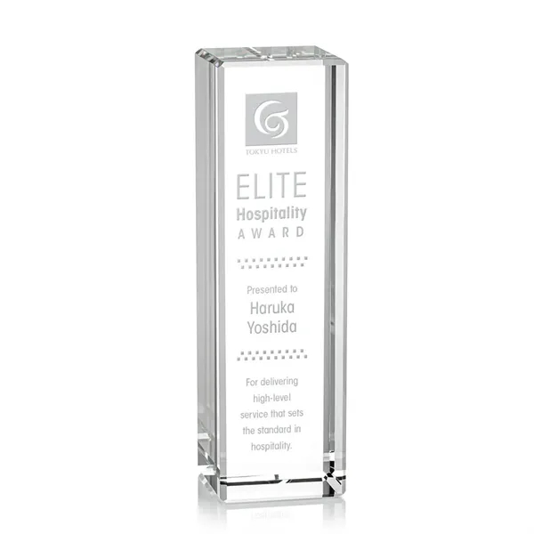 Optical crystal column award.... from ASI 84592 St Regis Group / St Regis