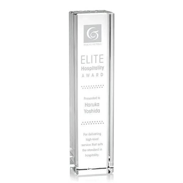 Optical crystal column award.... from ASI 84592 St Regis Group / St Regis