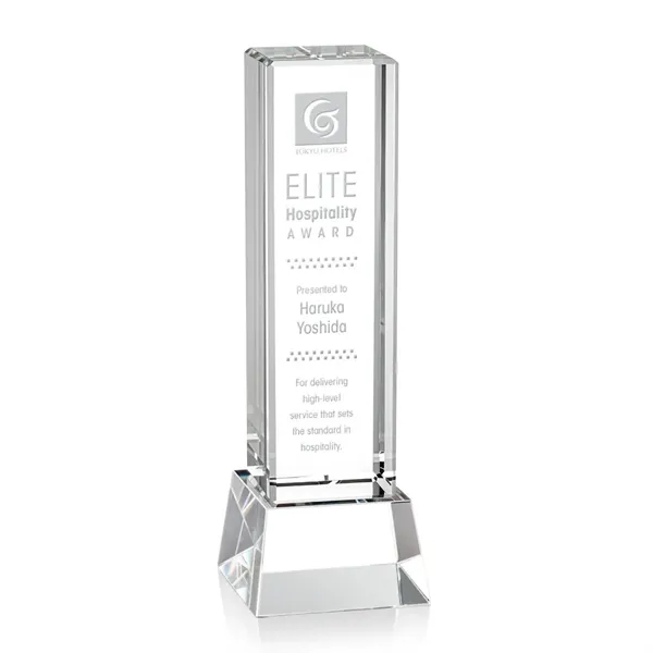 Brilliant tall Optical Crystal Columns are the perfect award to recognize... from ASI 84592 St Regis Group / St Regis