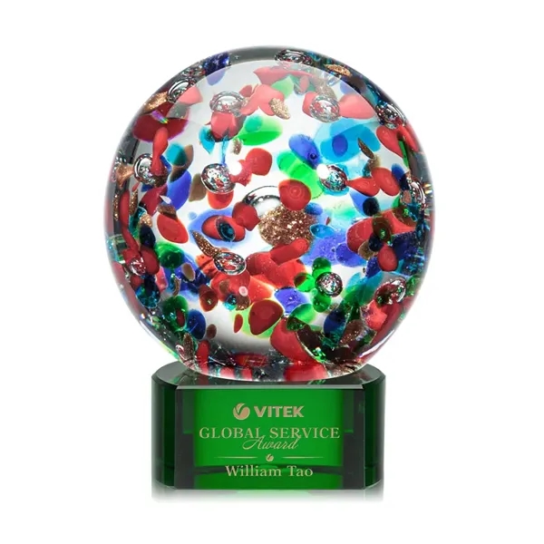 A Stunning Hand Blown work of Art with a complimenting Optical... from ASI 84592 St Regis Group / St Regis