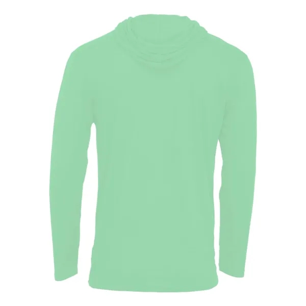 Badger Tri-Blend Surplice Hooded Long Sleeve T-Shirt... from ASI 84358 S&S Activewear